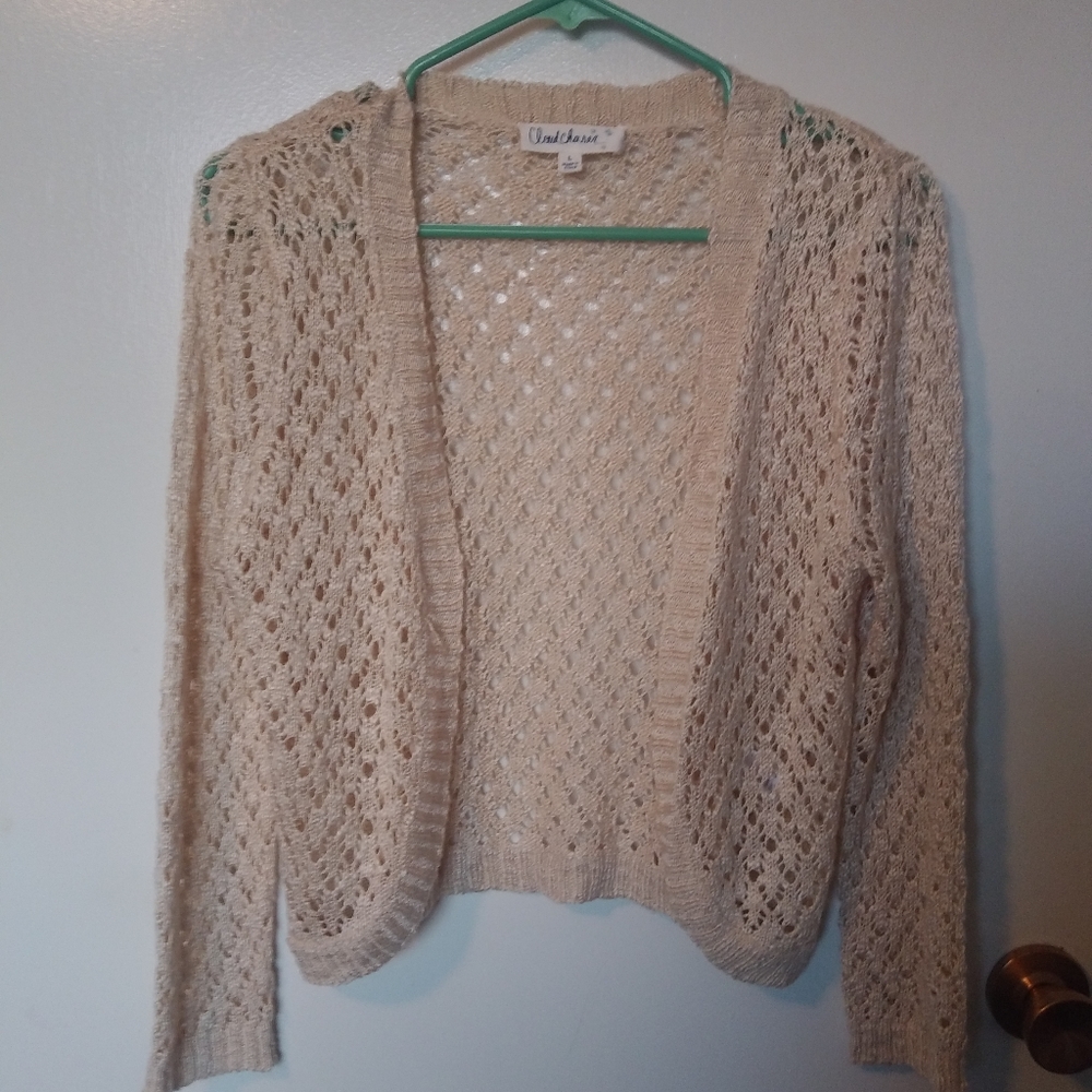 Cloud Chaser Knitted Cardigan in Cream